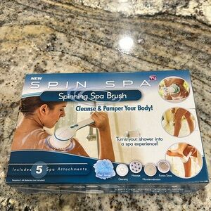 Spin Spa shower brush